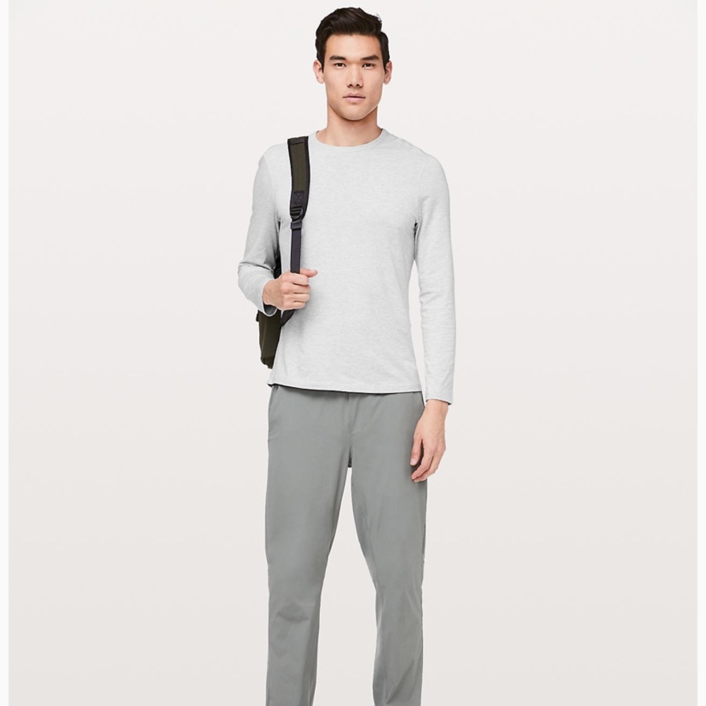 NWT Lululemon Light Gray 5 Year Basic Long Sleeve - Picture 3 of 8